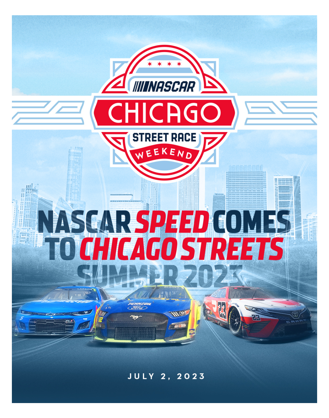 NASCAR Chicago Announcement