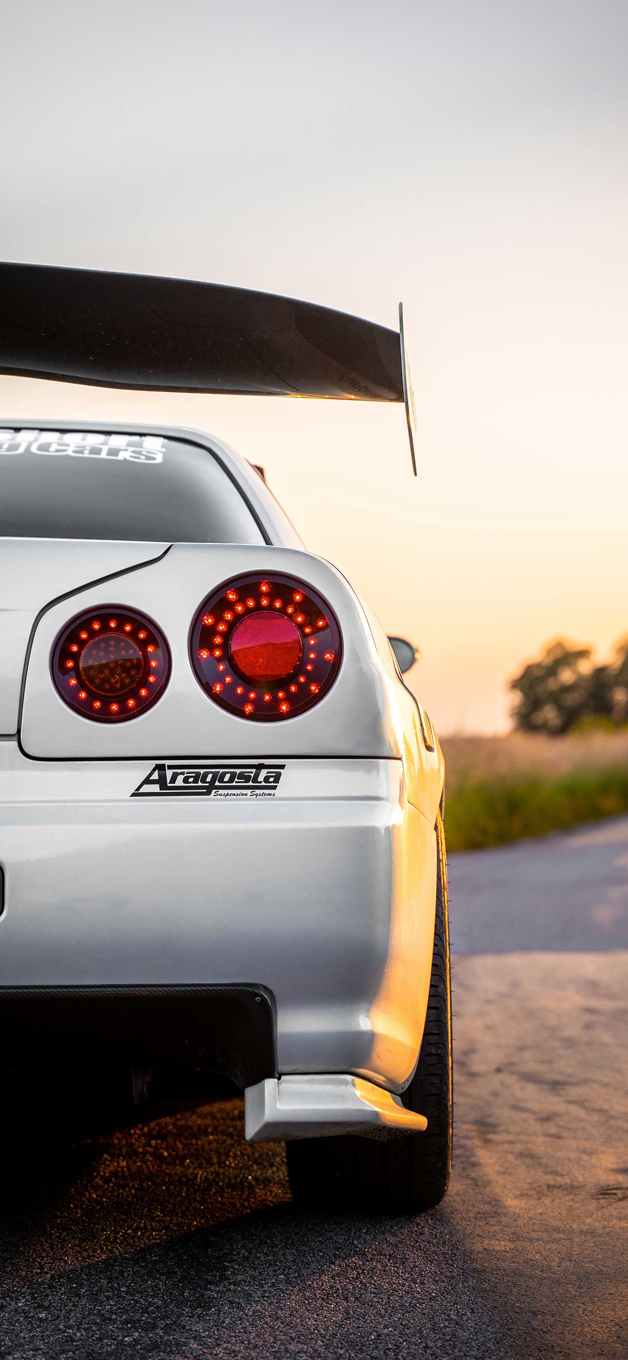 nissan skyline white taillights 4k jdm car wallpapers for iphone